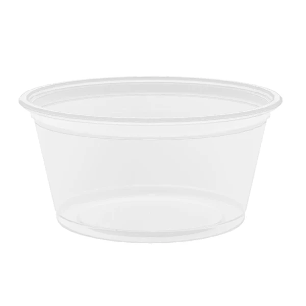 PETITS POTS MICRO-ONDABLES 60 ML Ø6,2x3,2 CM TRANSPARENT PP (2500 UNITÉ)