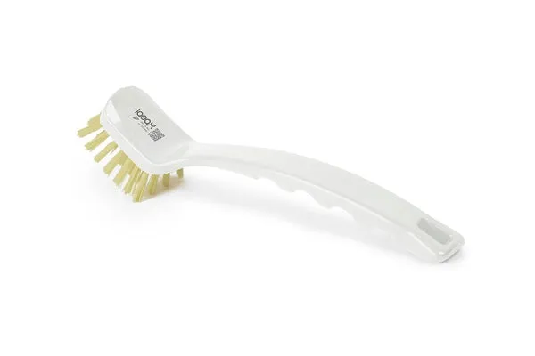 Petite brosse rectangulaire blanche, résistante chaleur