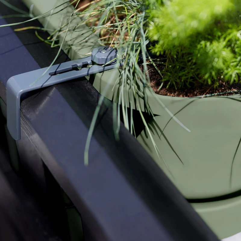 Balconnière Greenville Easy d'elho – Jardinière avec réservoir d'eau