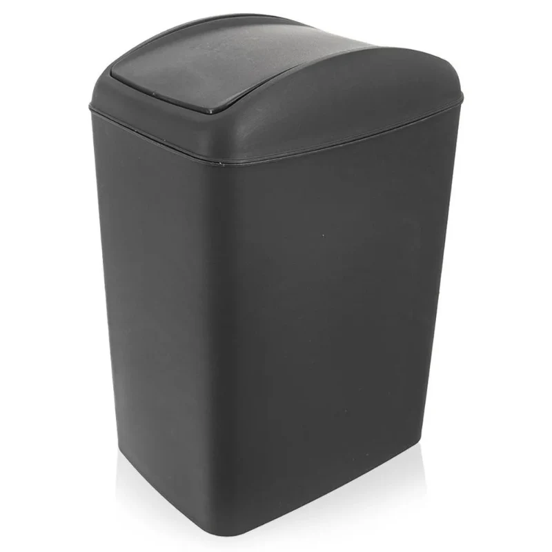 Poubelle en plastique noire 20L