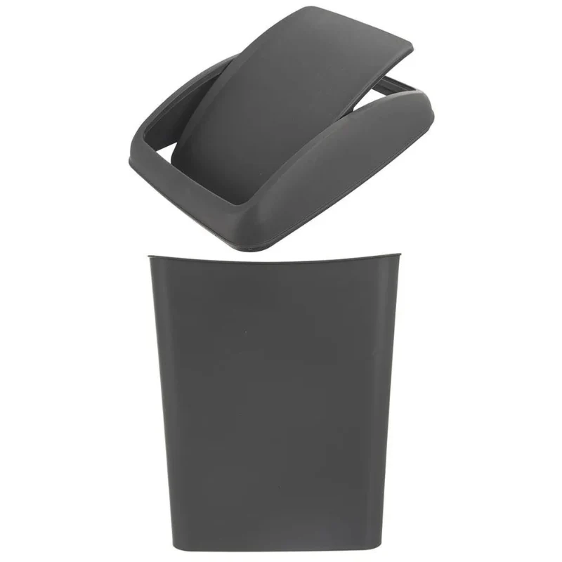 Poubelle en plastique noire 20L