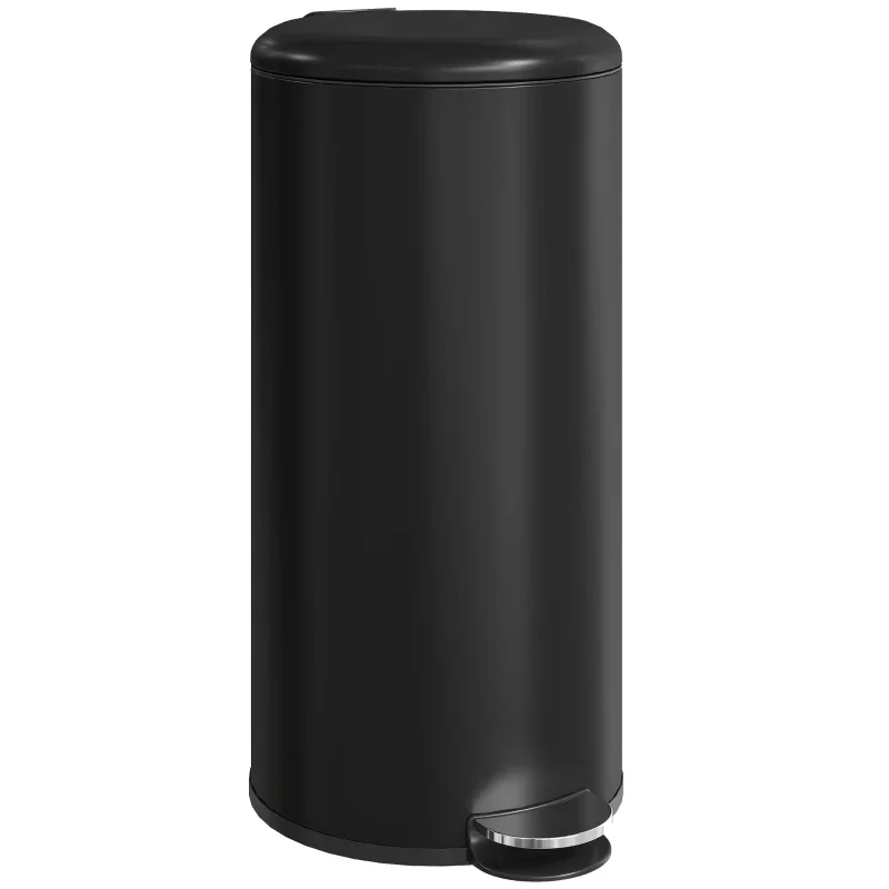 Poubelle de cuisine 30L noire