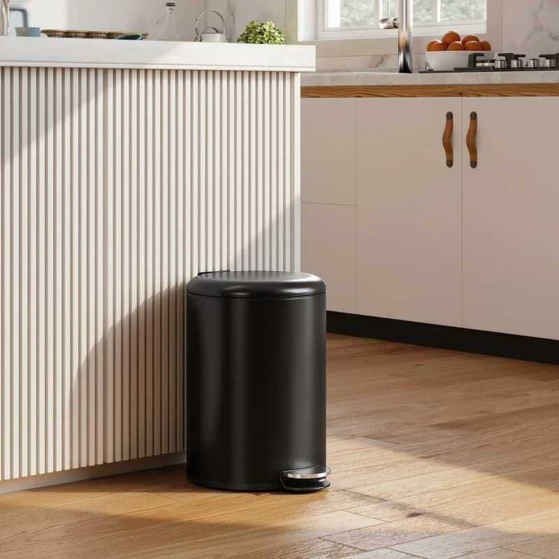 Poubelle de cuisine 20L noire