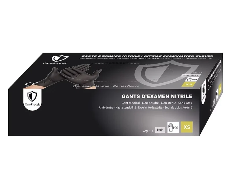 OneProtek - Boîte de 1000 Gants d'examen Nitrile