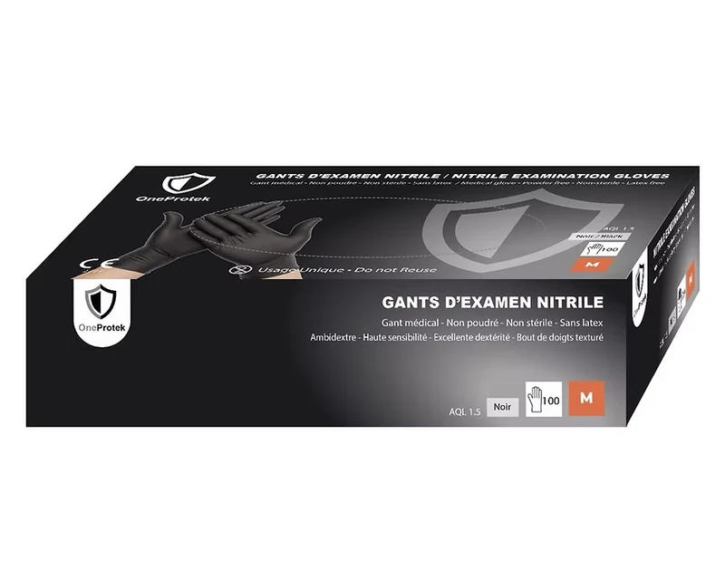 OneProtek - Boîte de 1000 Gants d'examen Nitrile