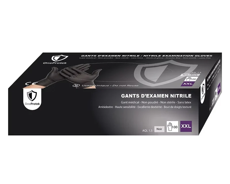 OneProtek - Boîte de 1000 Gants d'examen Nitrile