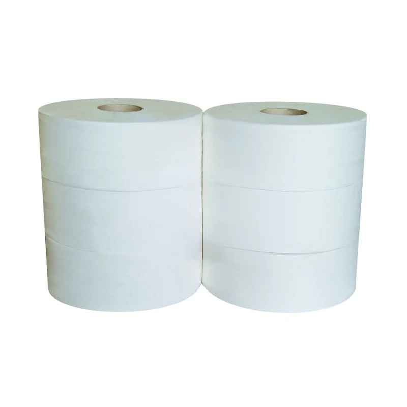 PAPIER TOILETTE MAXI JUMBO LZ83MM 320M BLANCHE GAUFRÉCOLLE (6 unités)