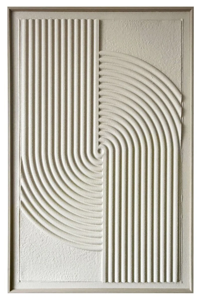 Kadoland Kabartmalı Duvar Tablosu CNR008 | 80x120 cm | Bej