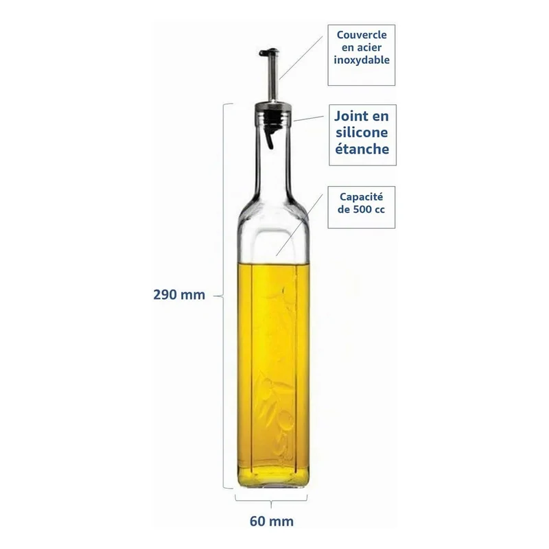 Paşabahçe 80229 Homemade Yağlık Sirkelik – 2’li Set – 500 ml