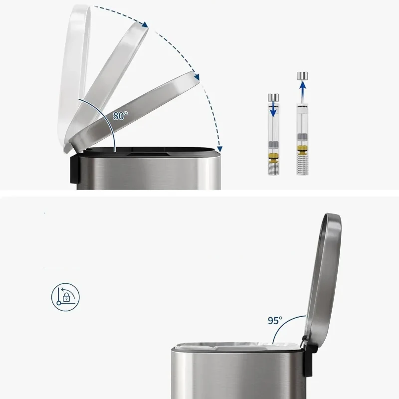 Poubelle cuisine 50L