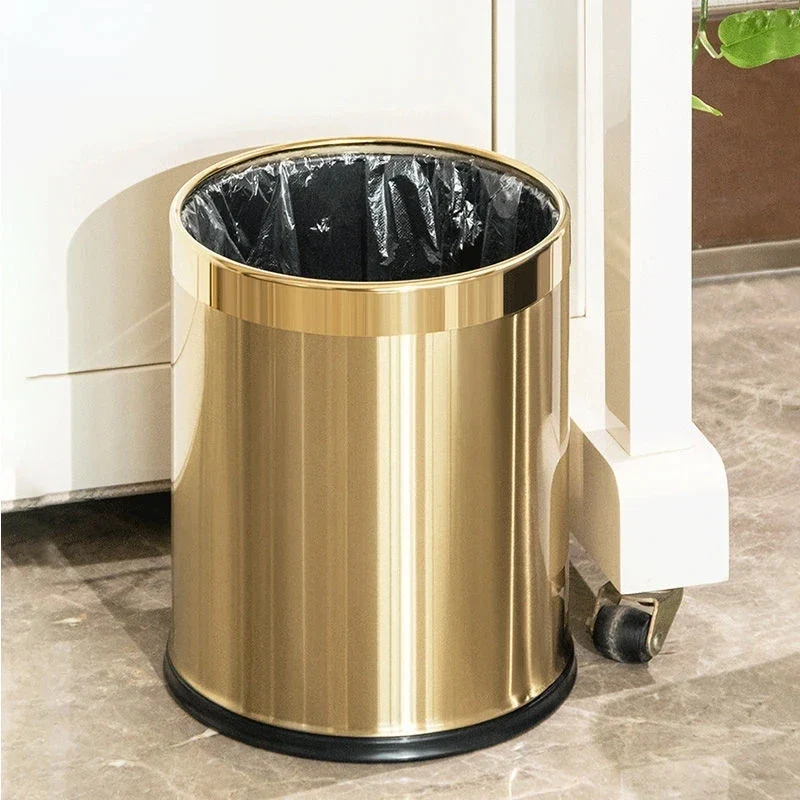 Poubelle à double paroi 10L