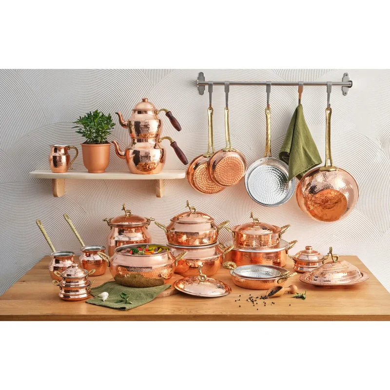 Karaca Alacahoyuk - koperen pan 14 cm/ Tava