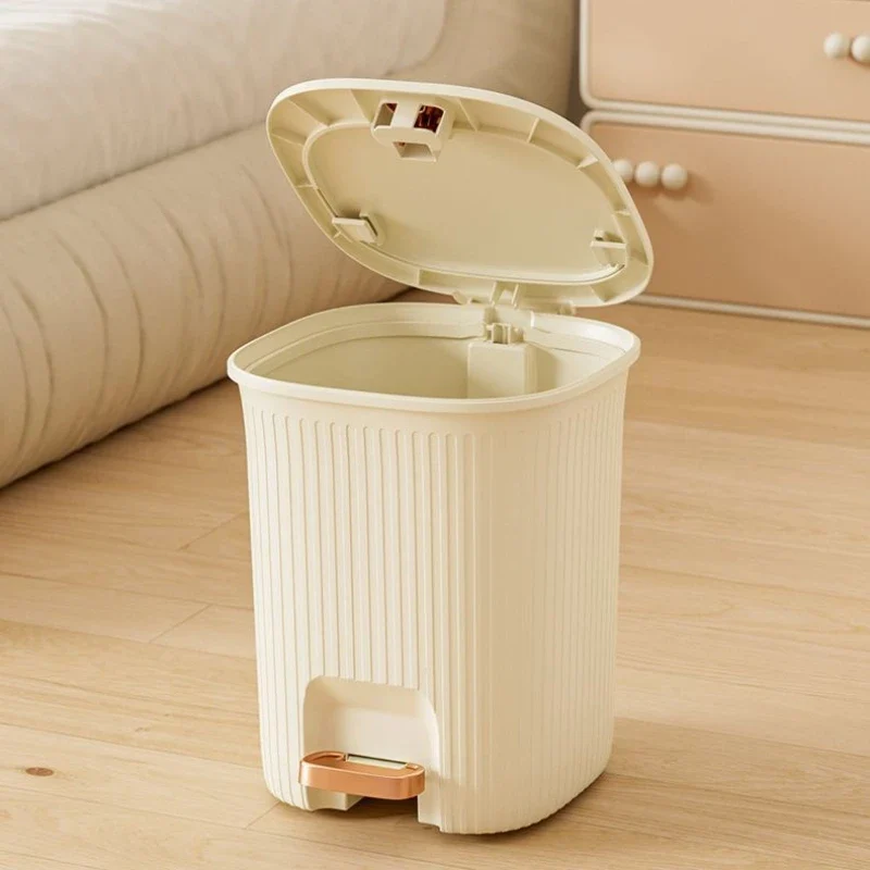 Poubelle nordique beige
