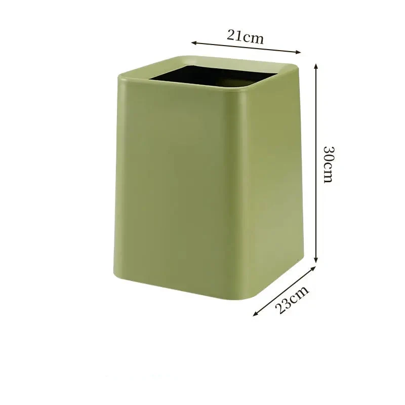 Poubelle moderne verte