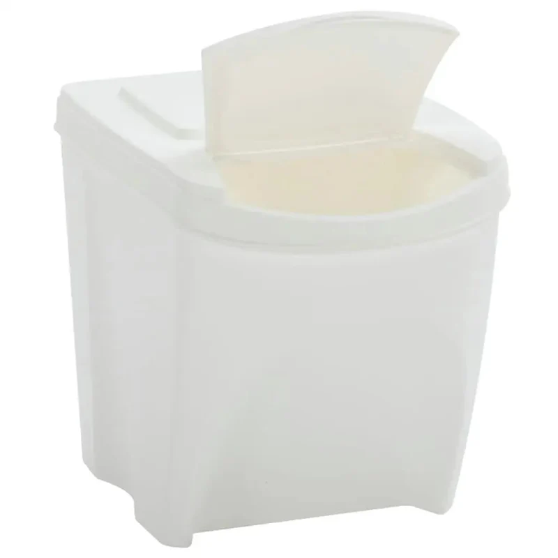 Poubelle à tri sélectif empilables blanche