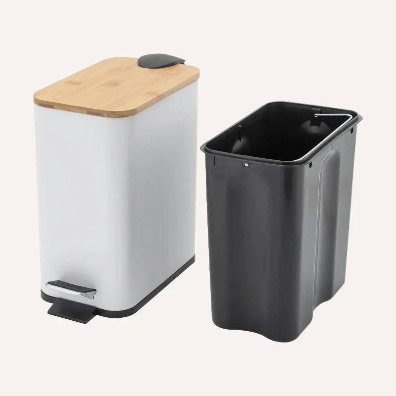 Poubelle de salle de bain à pédale 5L