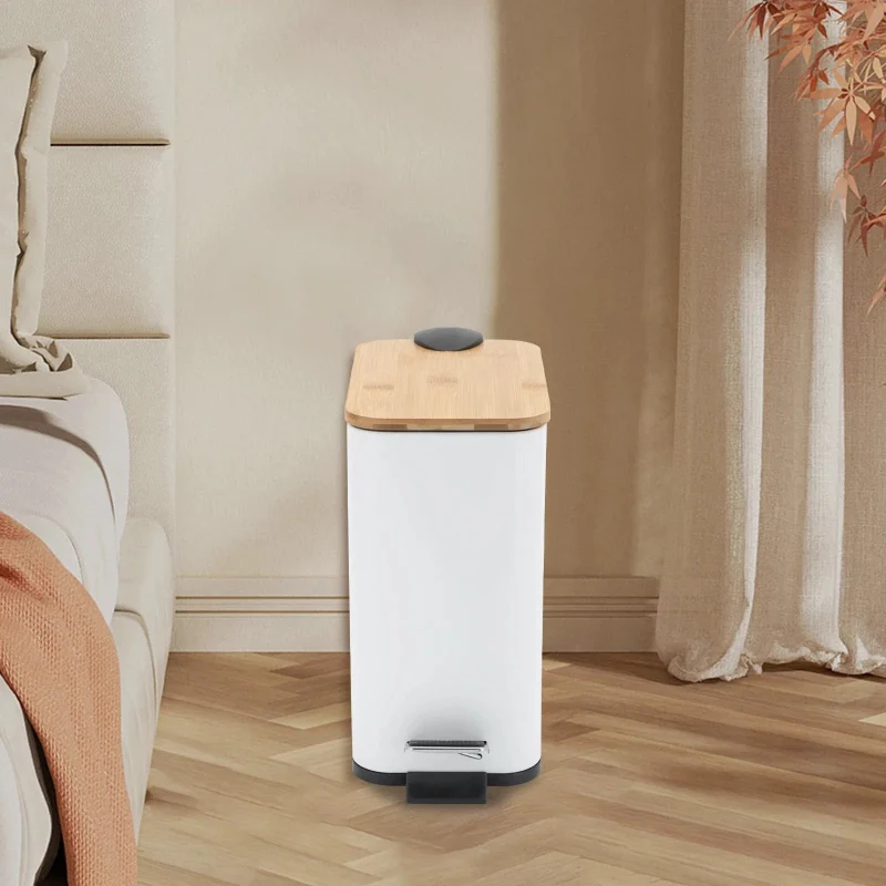 Poubelle de salle de bain à pédale 5L