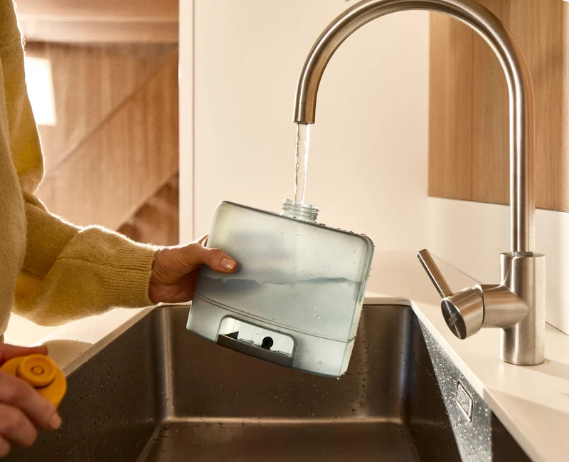 Balai Auto-essorant en Microfibre avec Seau UltraClean