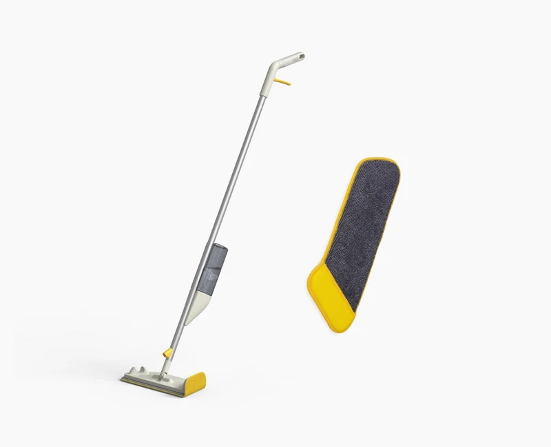 Serpillière à Spray 2-en-1 avec Tampon de Rechange CleanTech