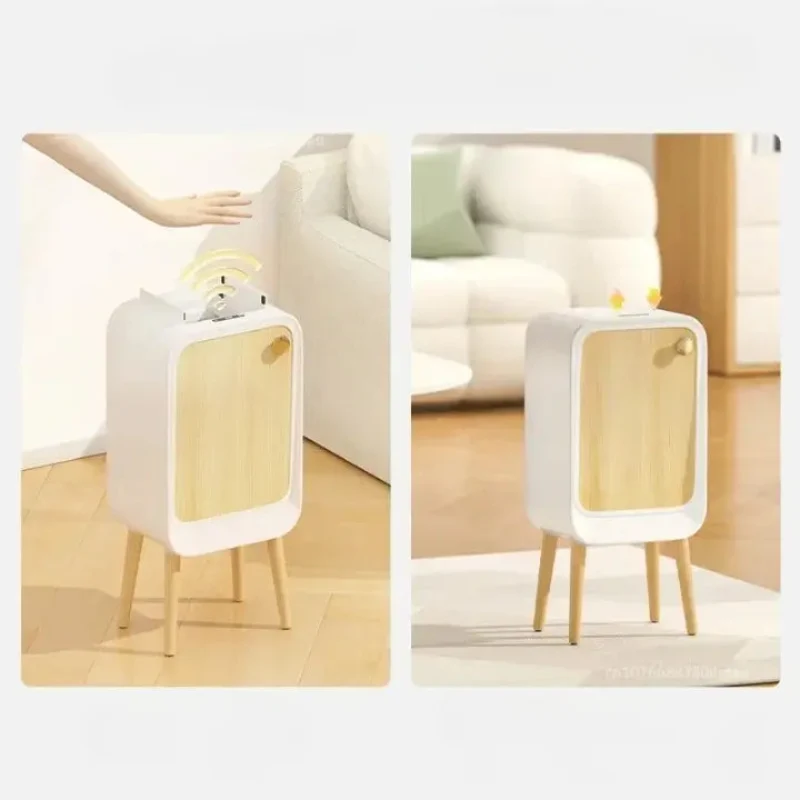 Poubelle automatique haut pieds 20L