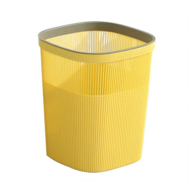 Poubelle nordique jaune