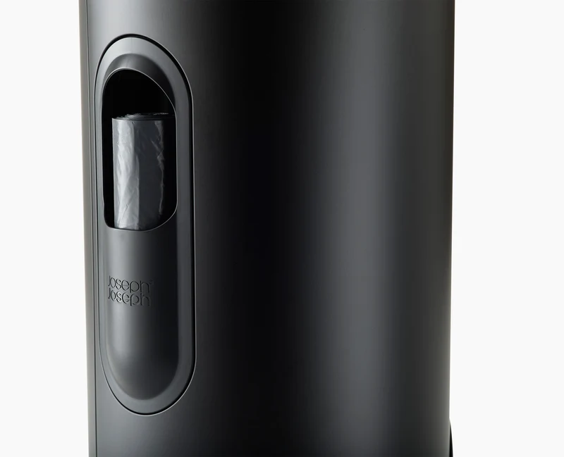 Set De Démarrage Arc™ 30L Pour Poubelle À Pédale Noire Mate, Ouverture Facile