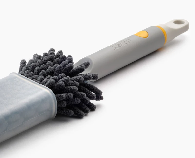 Dépoussiéreur 3-en-1 avec Housse de Rangement et Manche Télescopique CleanTech™