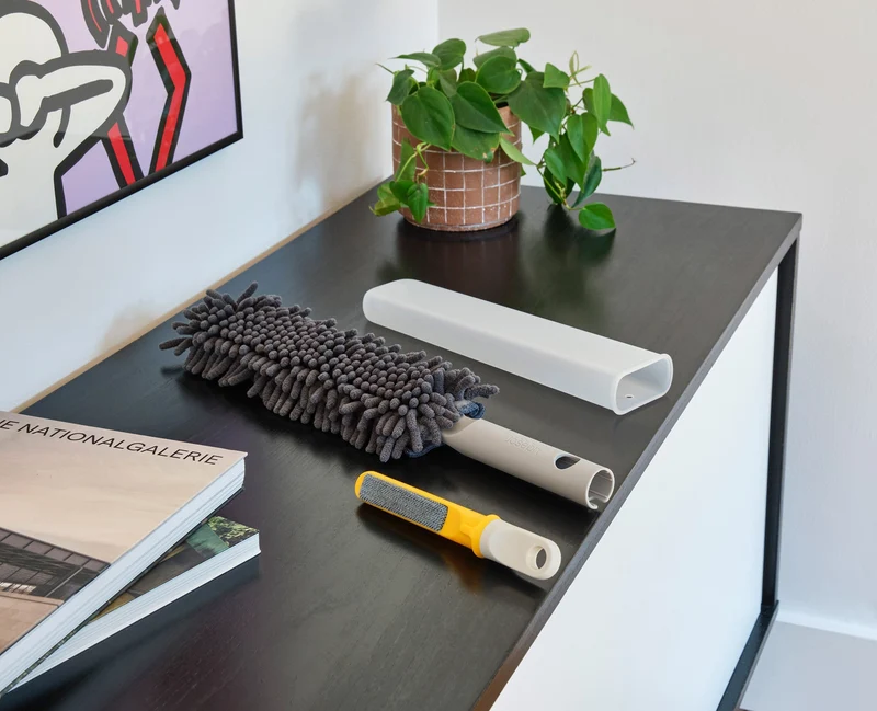 Dépoussiéreur 3-en-1 avec Housse de Rangement et Gant de Rechange CleanTech™