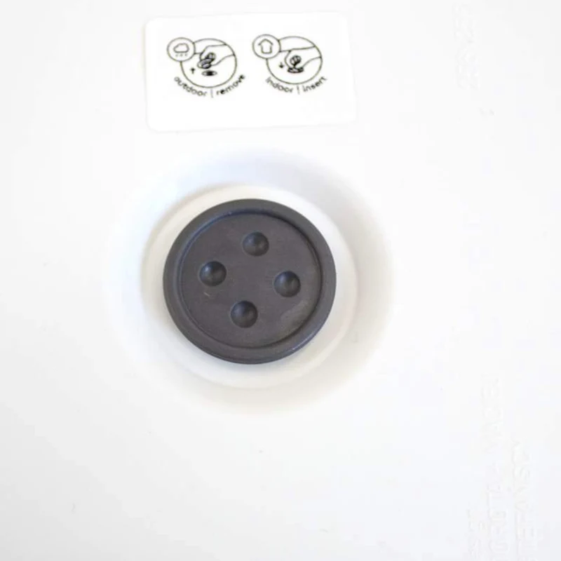 Pot Frida Eco Carré Effet Béton