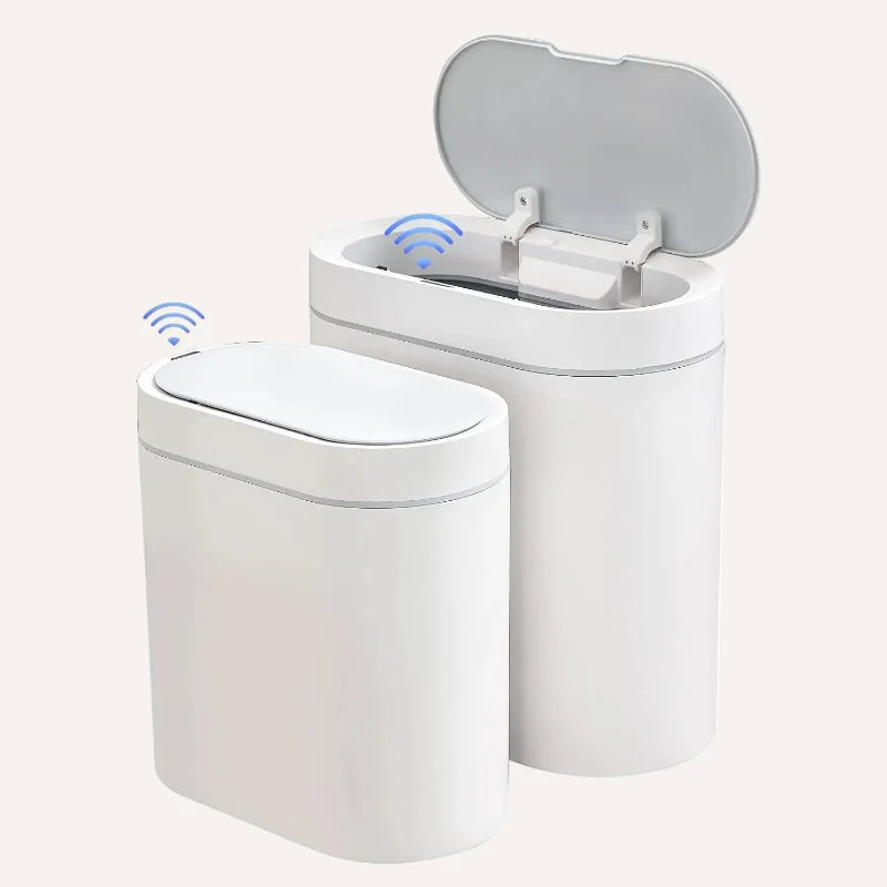 Poubelle salle de bain automatique 8L