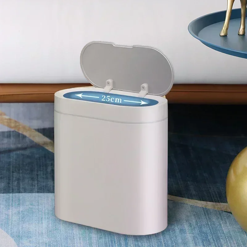 Poubelle salle de bain automatique 8L