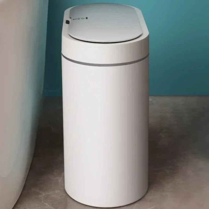 Poubelle salle de bain automatique 8L