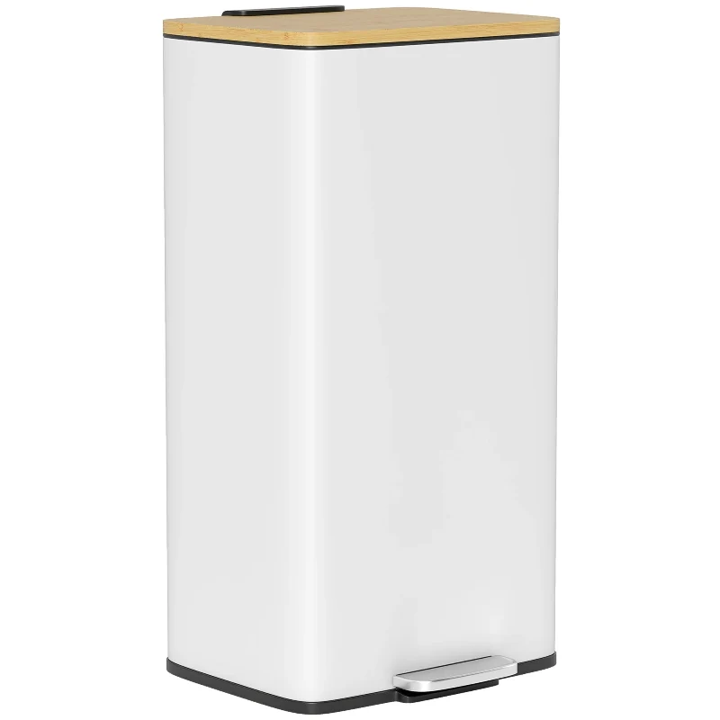 Poubelle blanche naturelle 20L