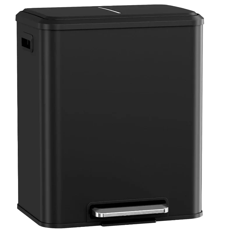 Poubelle à double compartiment 30L