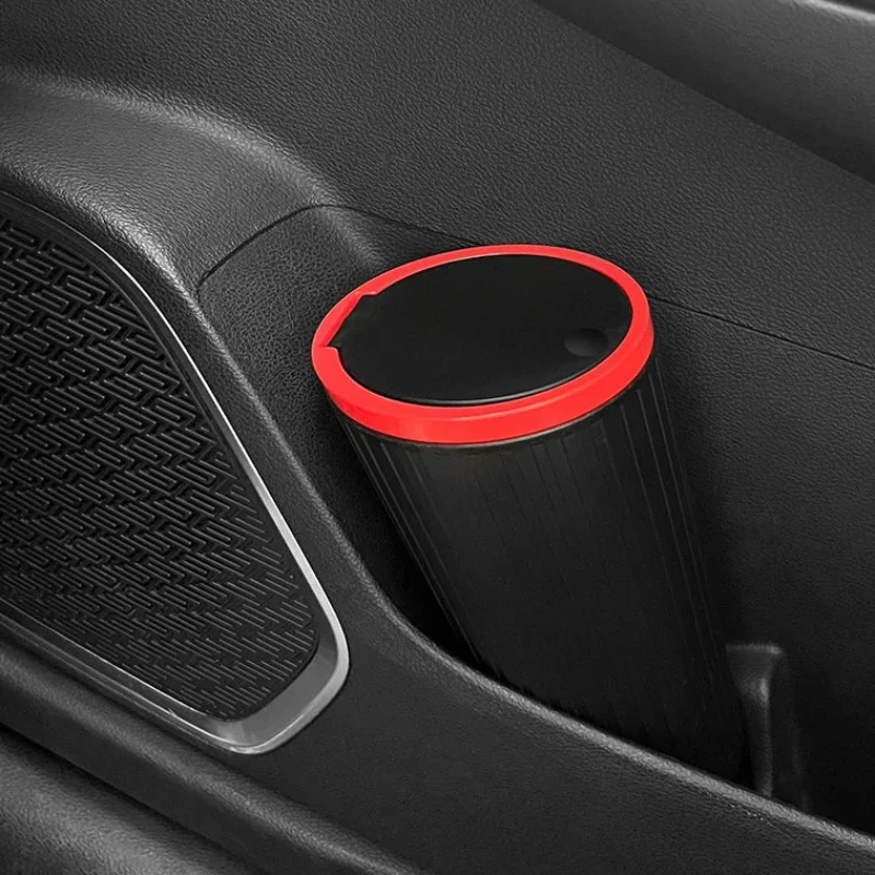 Poubelle de voiture universelle noire
