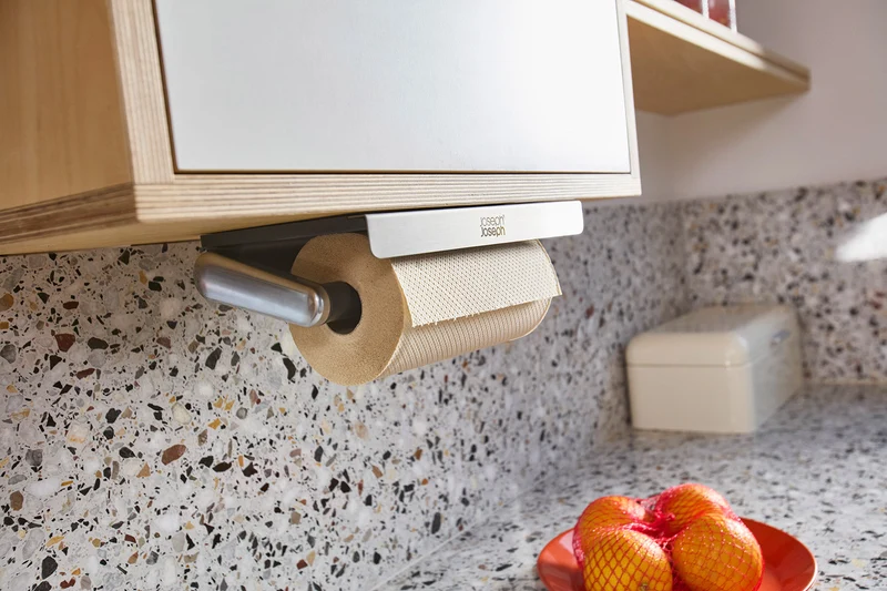 Porte-Rouleau de Cuisine Sous-Étagère RollGrip™