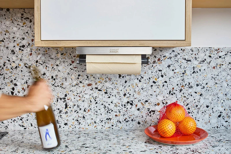 Porte-Rouleau de Cuisine Sous-Étagère RollGrip™