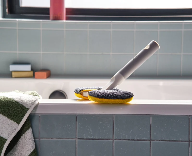 Brosse avec Éponge à Récurer & Abrasive CleanTech™