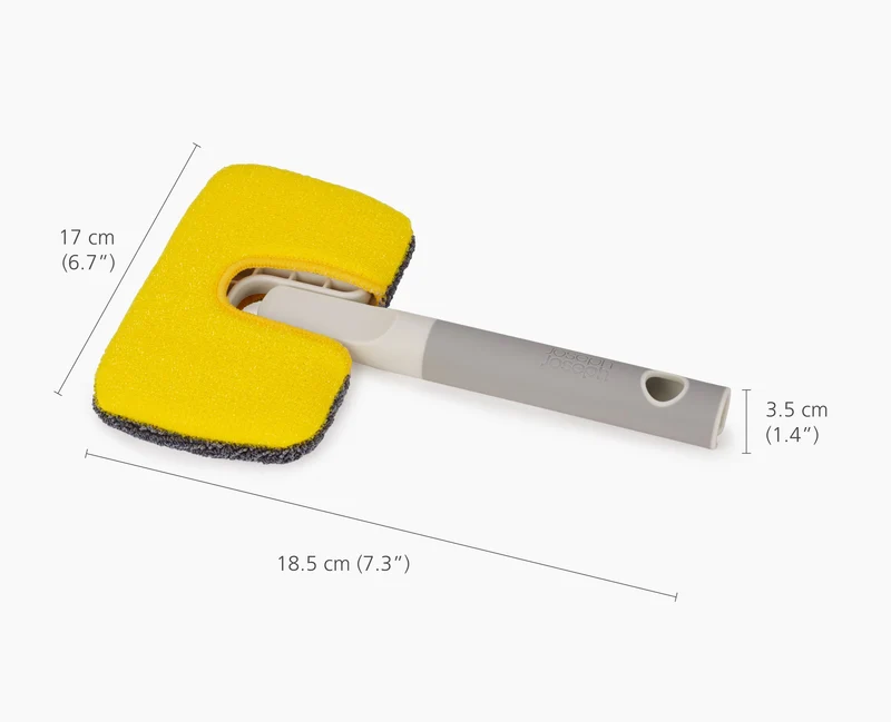 Brosse avec Éponge à Récurer & Abrasive CleanTech™