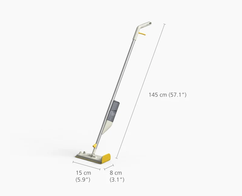 Balai Pulvérisateur avec Serpillère Microfibre CleanTech™