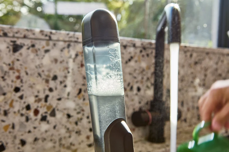 Brosse à Vaisselle avec Distributeur de Savon & Rechange SinkTech™