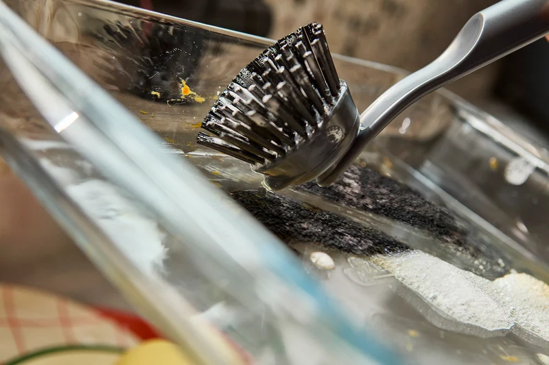 Brosse à Vaisselle & Support en Inox SinkTech™