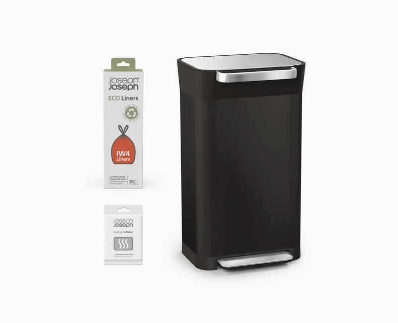 Kit de démarrage compacteur de déchets Titan 30L noir