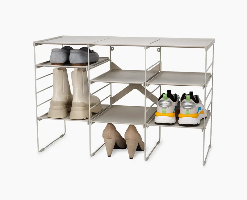 Range Chaussures Ajustable Écru Triple Level™ Plus