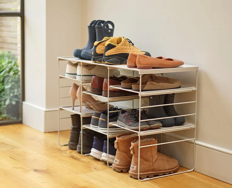 Range Chaussures Ajustable Écru Triple Level™ Plus