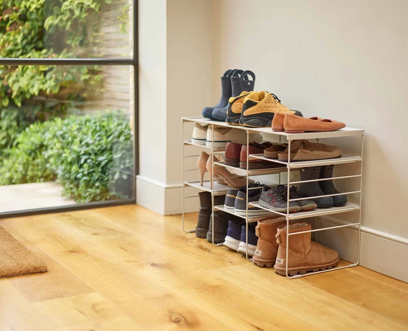 Range Chaussures Ajustable Écru Triple Level™ Plus