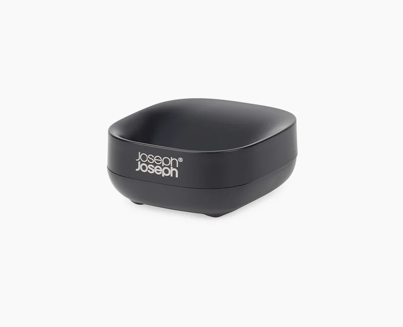 Porte-Savon Noir Mat Compact Slim™
