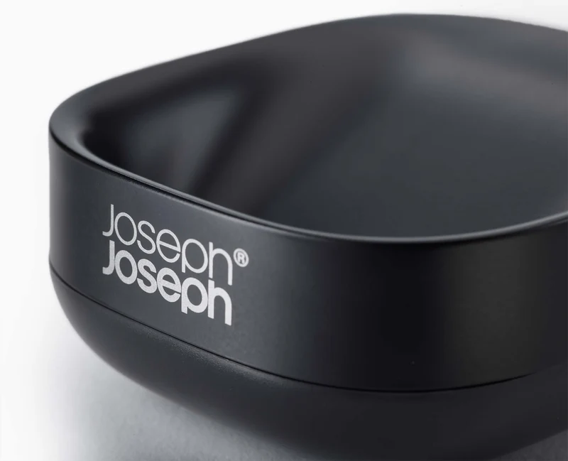 Porte-Savon Noir Mat Compact Slim™