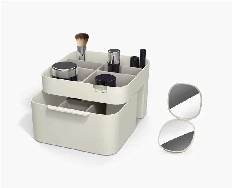 Set Organisateur de Maquillage et Miroir Viva