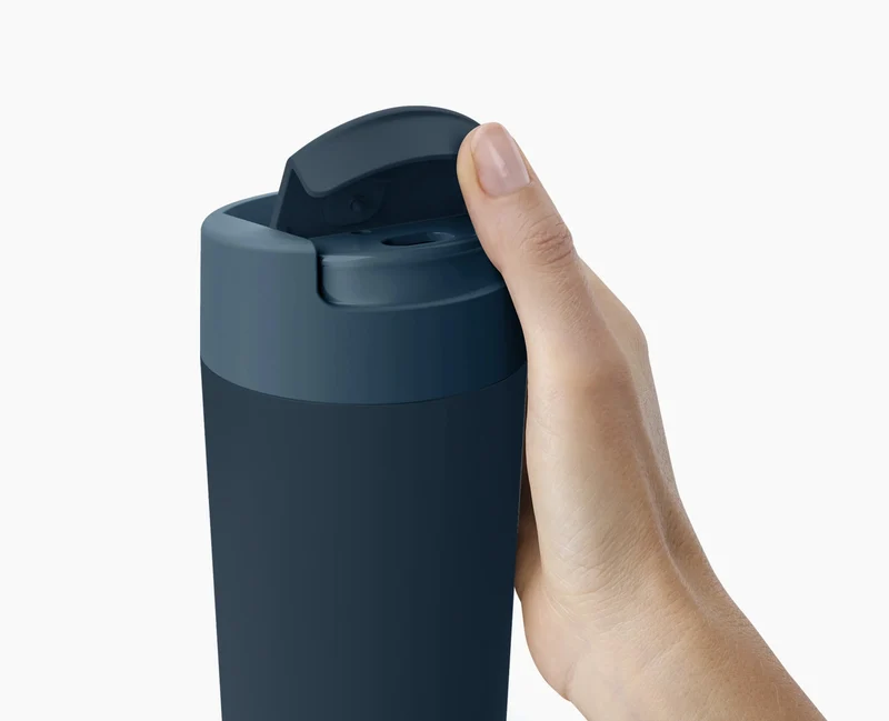 Grand Mug Réutilisable Bleu 454ml Sipp™